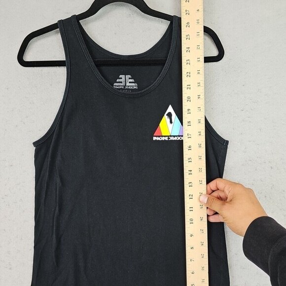 Imagine Dragons Band Tee T-Shirt Adult S Black Cotton Pop Music Tank Top Logo - Picture 4 of 6